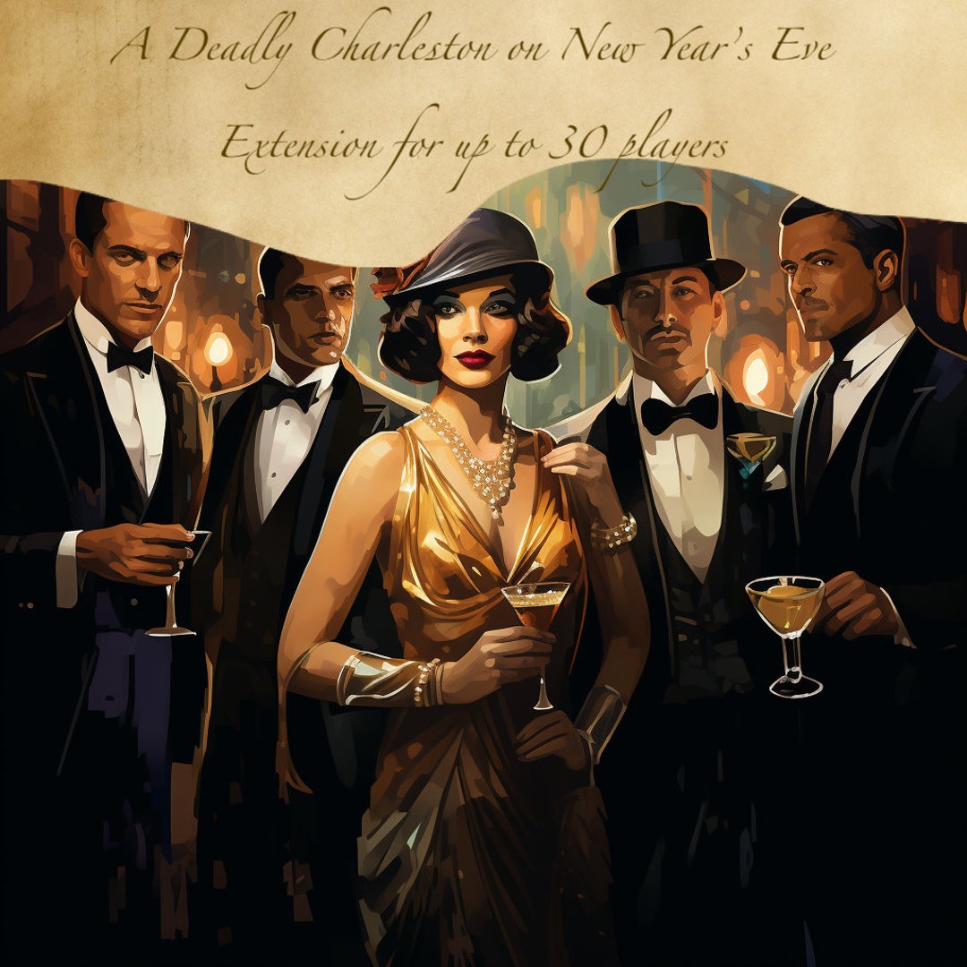 A Deadly Charleston on New Year's Eve Extension for up - Etsy