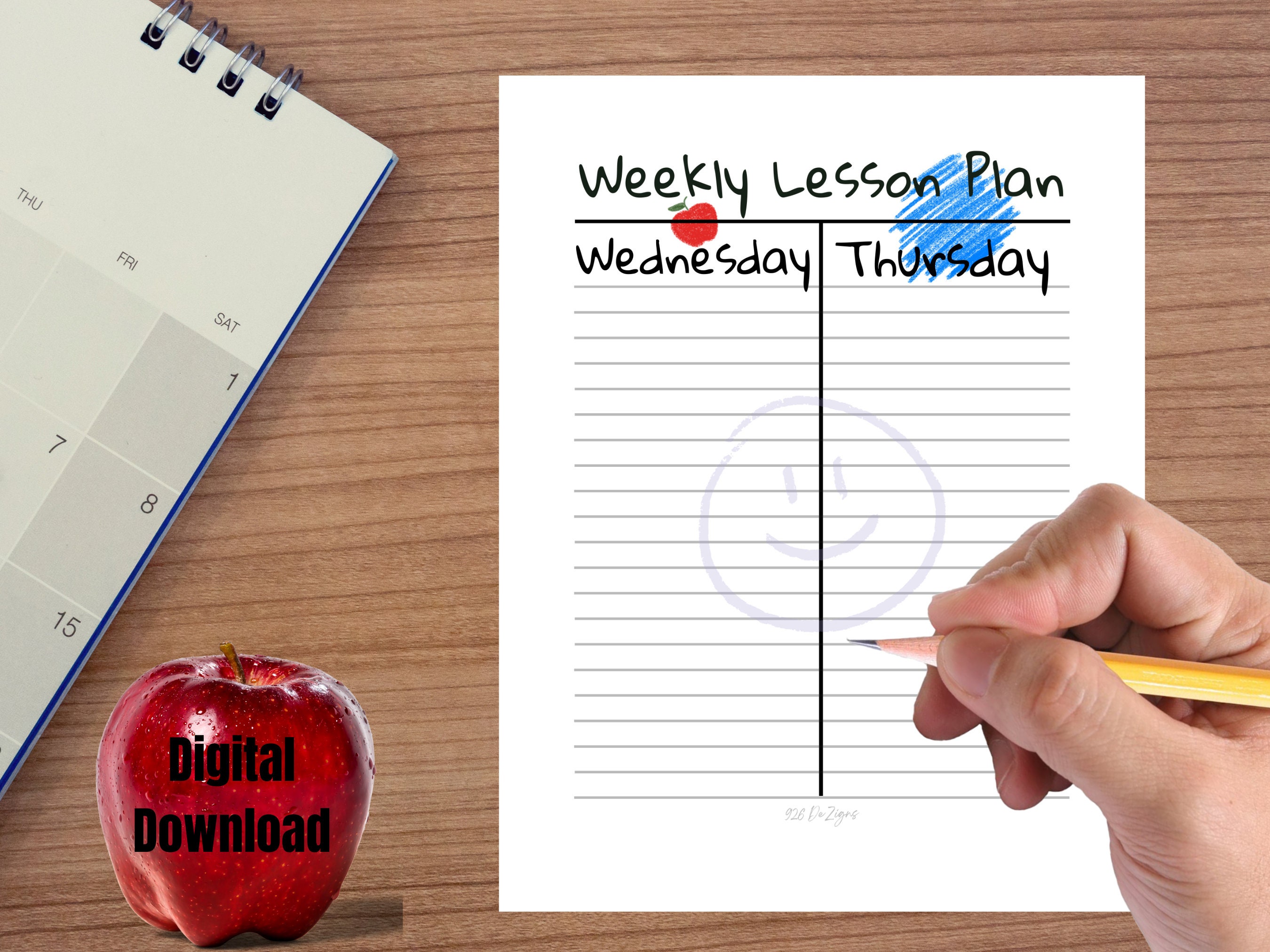 Lesson Plans-teacher Lesson Plans-lesson Plan Template-homeschool ...