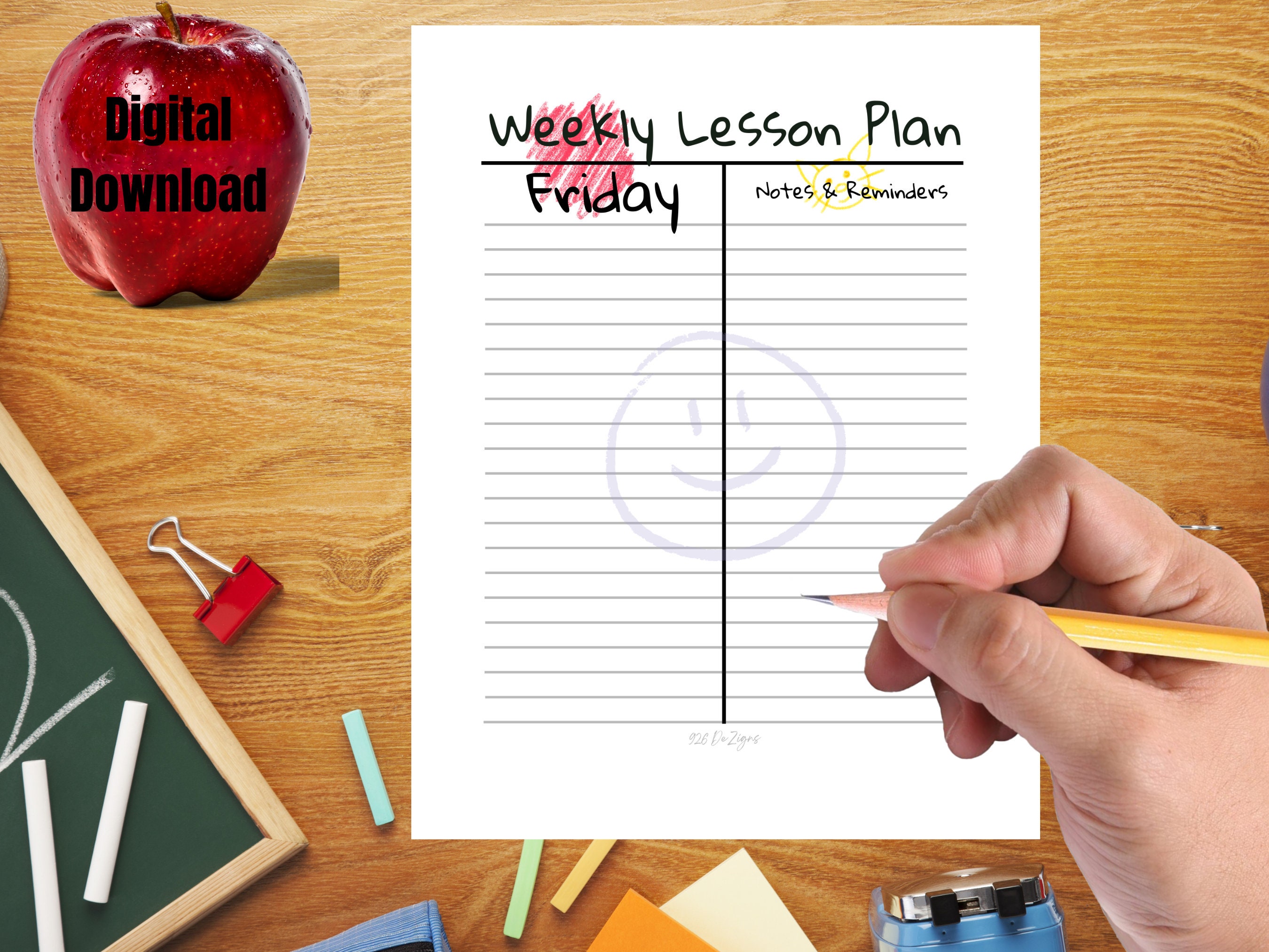 Lesson Plans-teacher Lesson Plans-lesson Plan Template-homeschool ...