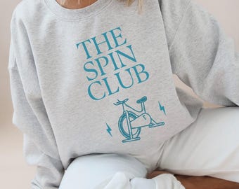 Bluza rowerowa Spin Club Sparkle | Bluza z okrągłym dekoltem Spin Class Cycling