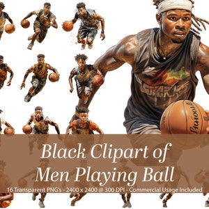 アフリカ系アメリカ人のバスケットボール選手のクリップアート。黒人のクリップアート。アフリカ系アメリカ人のクリップアート。黒人男性。アフリカ系アメリカ人男性。