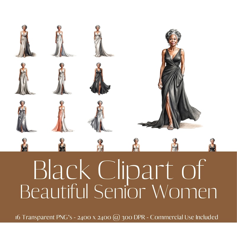 African American Woman Clipart - Etsy