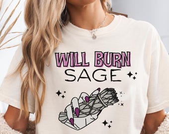 Witchcore Aesthetic T-Shirt, Cottagecore Witch Shirt, Vintage Occult Tee, Gothic Grunge Top, Witchy Gift for Her, Spiritual Graphic Tee