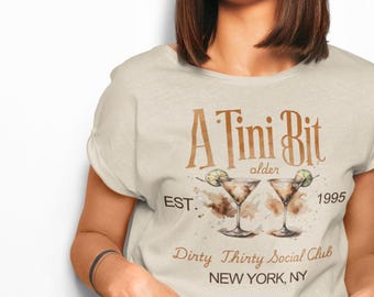 30th Birthday Shirt Dirty 30 Shirt 30th Birthday Gift for Her Custom 30th Birthday Social Club Cocktail Shirt Birthday Party Group Shirt