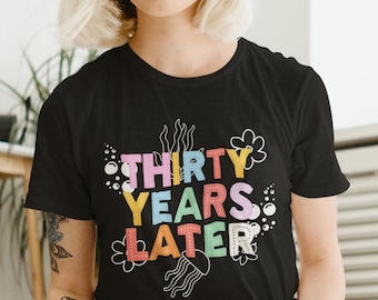 30th Birthday Shirt Dirty 30 Shirt 30th Birthday Gift for Her Custom 30th Birthday Social Club Cocktail Shirt Birthday Party Group Shirt