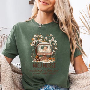 NICU Nurse Comfort Colors Shirt, Intensive Care Unit Nurse Tshirt, Newborn Nurse Tee, Nurse Shirt, NICU gifts,Mother Baby Unit Shirt