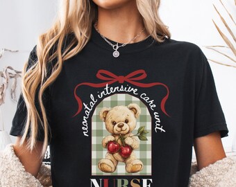 NICU Nurse Comfort Colors Shirt, Intensive Care Unit Nurse Tshirt, Newborn Nurse Tee, Nurse Shirt, NICU gifts,Mother Baby Unit Shirt