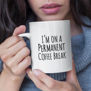 Personalized Retirement Coffee Mug Happy Retirement Cup Retirement Gift Mug Retired Coworker Coffee Cup
