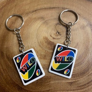 UNO reverse card + keychain