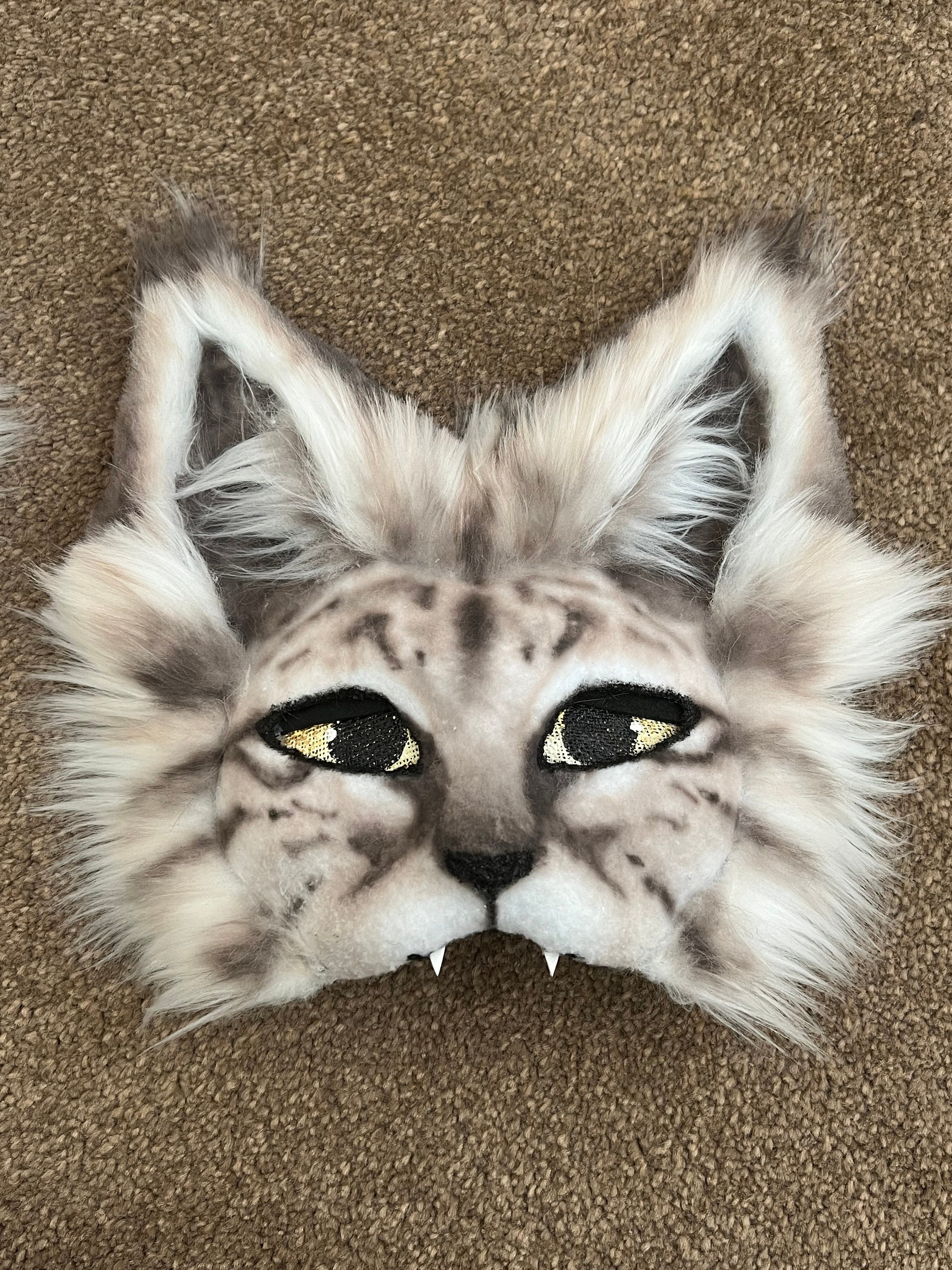 Bobcat Therian Cat Mask 
