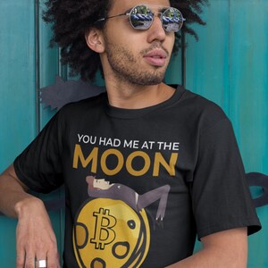 Black Bitcoin T-Shirt - Bold Crypto Clothing for Bitcoin Enthusiasts