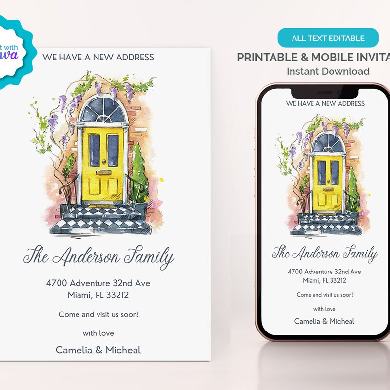 Moving Announcement - Etsy