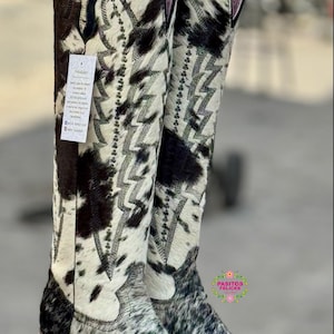 Botas nicas van runderleer - unieke laarzen