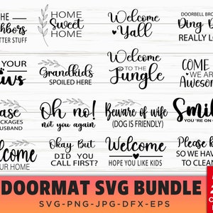 Doormat svg Christmas, Doormat svg bundle, Huge Doormat Svg Bundle, Funny Quotes Svg, Funny Doormat Svg, Funny Svg Sayings, Welcome Svg