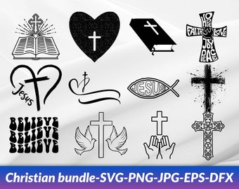 Christian svg bundle, bible verse svg png dxf eps, religious Svg, Scripture Svg, Blessed Svg, Jesus Svg, God Svg, Faith svg, Cut Files