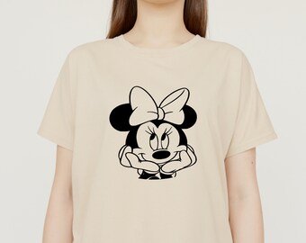 25 Minnie Mouse uszy SVG, urodziny svg, Minnie png, kwiaty Minnie Mouse, Minnie Mouse uszy svg png, Disneyland svg, plik cięcia koszulki uszy Myszki Miki