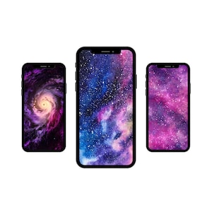 Rosa Galaxie Handy Hintergrundbilder, iphone Hintergrundbild, iPhone Hintergrund, android Hintergrund, Galaxie Handy Hintergrund