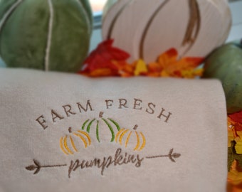 Farm Fresh Pumpkins Sweatshirt - Fall Sweatshirt