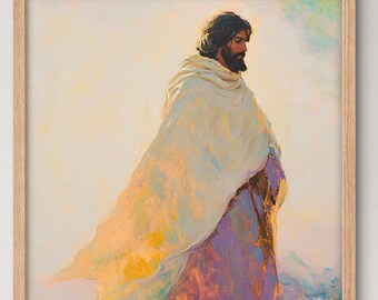 Defender of Faith - Inspiring Jesus Christ Leadership Teaching in the Savior Way Color Tutor Prints and Artwork Canvases Spiritual Everyone
