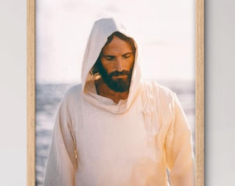Gentle Master - Modern Wonderful Holy Savior Holiday Presents for Art Lovers Christians In Need of Inspiration and Christ's Power and Mercy