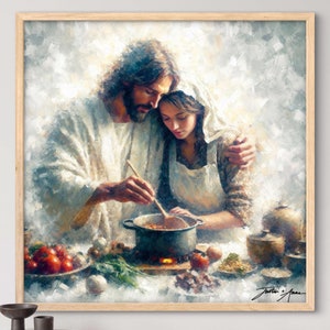 Martha - Verständnis und reine Jesus Christus-Kunst für alle Arten von Menschen, die sich auf verschiedene Anhänger des Herrn, Königs der Welt, beziehen