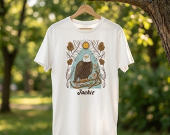 Tribute to Jackie the Eagle of Big Bear  | Unisex Crewneck T-shirt