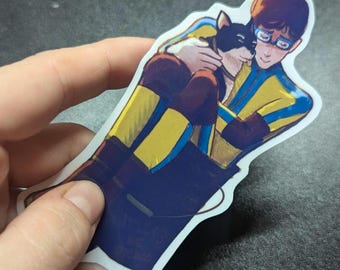 WaterBoy Dispatch Sticker! Glossy and Waterproof (Original Artwork)