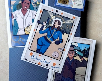 Fallout The Ghoul, Lucy, Maximus 5"x7" Prints