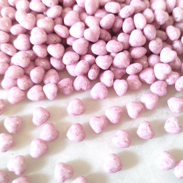 40 ou 120 perles en verre coeur tchèque, minuscule rose poussiéreux opaque de 6 mm, perles tchèques de qualité supérieure Rutkovsky Ref : 11