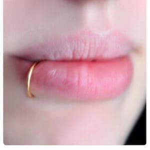 Surgical Stainless Steel Seamless Nose Ring/Tragus/Cartilage Hoop   -Single
