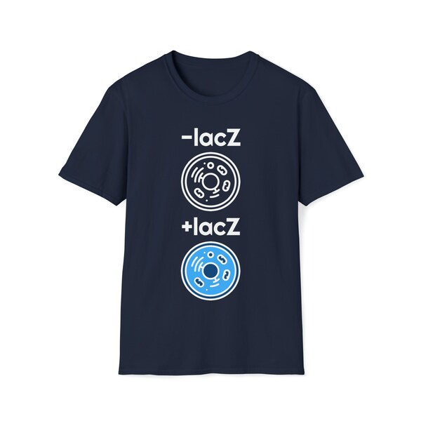 LacZ Reporter Gene (off/on) - Unisex Softstyle T-Shirt
