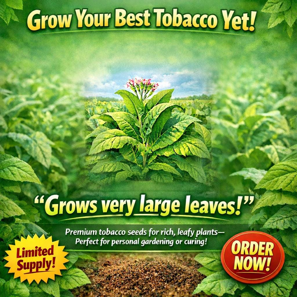 50+ Tobacco Seeds