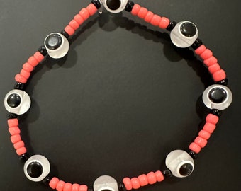 Peach Blue Eye Bracelet