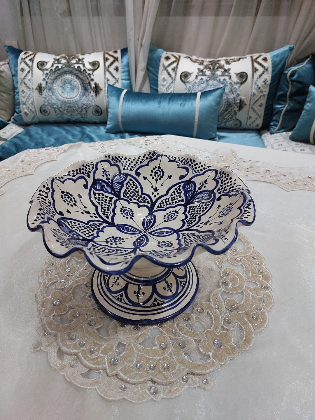 Moroccan Traditional Fruit Tagine in Clay Etsy