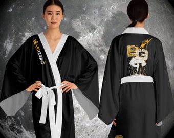 BG Goddess Long Sleeve Kimono (Gold x Black)