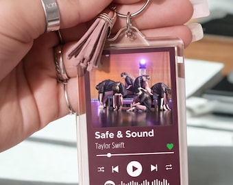 Keychain - Custom Album Cover - Dancer Senior Gift