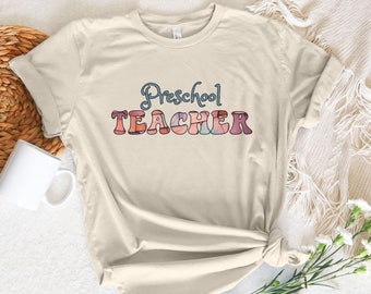 Preschool Teacher Shirt, New Teacher Shirt, Future Teacher Shirt, Teachers Month Shirt, School Shirt, Teacher Gifts, PreK Teacher Shirt