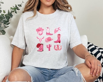 Western shirt, Western Graphic Tee for Women, Cowgirls shirt,  Country Concert Tee, Western Graphic Tee for Women, Cute Country Shirts