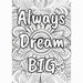 100 Motivational Quotes Coloring Pages for Adults Relaxation - Etsy