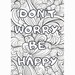 100 Motivational Quotes Coloring Pages for Adults Relaxation - Etsy