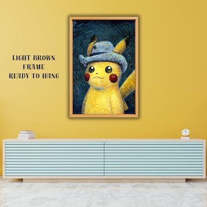 Pikachu artwork - Etsy 日本