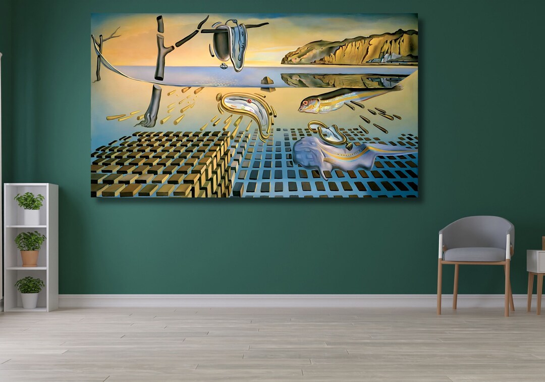 The Disintegration of the Persistence of Memory by Salvador Dali Canvas ...