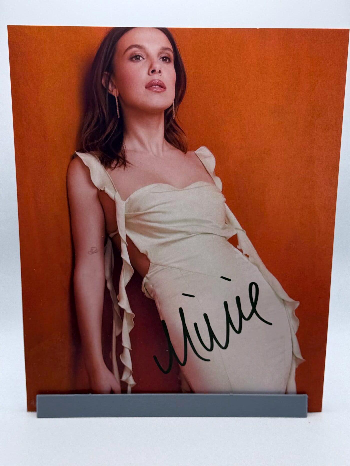 Millie Bobby Brown 直筆サイン入り 印刷用プレート 1/1