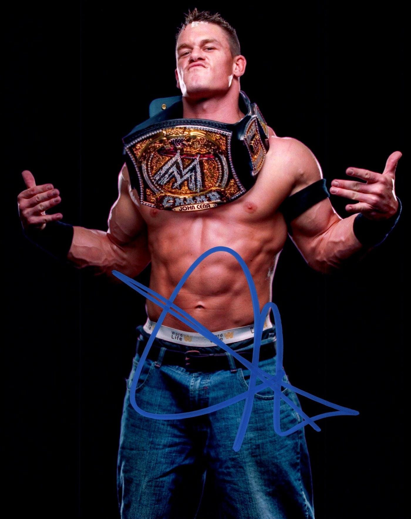 John cena autograph - Etsy 日本