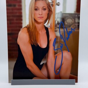 Zoe Palmer sexy ondertekend gesigneerde foto authentiek 8 x 10 COA