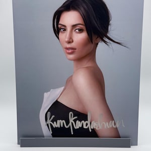 Kim Kardashian Signed - Etsy
