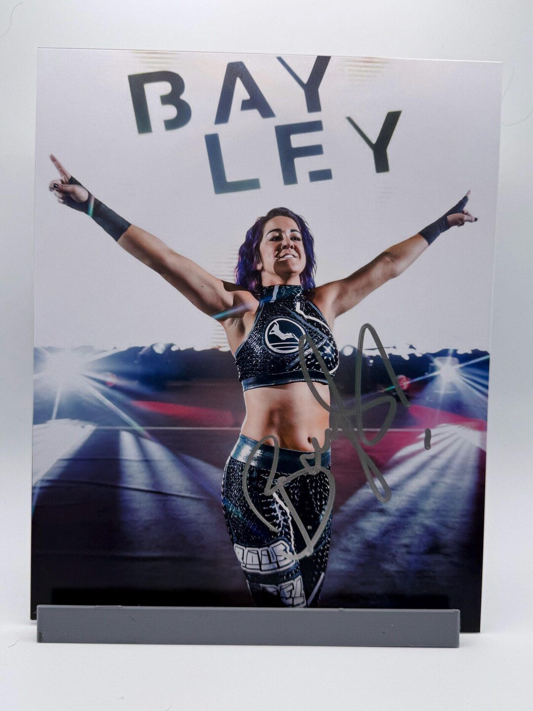 Bayley WWE Signed Autographed Photo Authentic 8X10 COA - Etsy