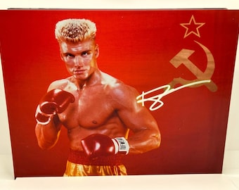 ドルフ・ラングレン直筆サイン入り 8x10 ユニバーサル・ソルジャー