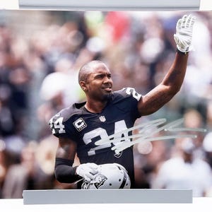 Charles Woodson Raiders HoF Signed Autographed Photo Authentic 8X10 COA