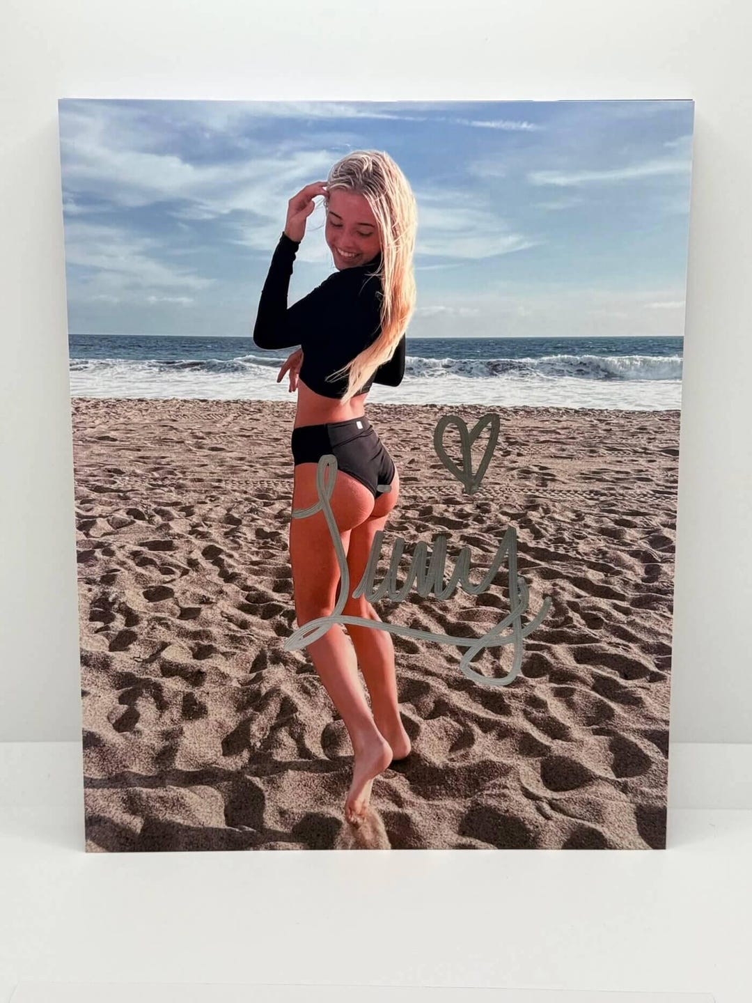 Livvy Dunne Bikini Butt Signed Autographed Photo Authentic 8X10 COA - Etsy
